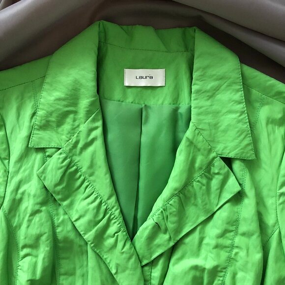Bright Green Lightweight Jacket - Picture 3 of 5